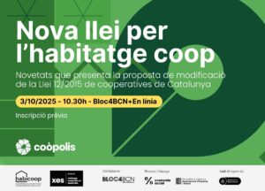 nova llei habitatge cooperatiu